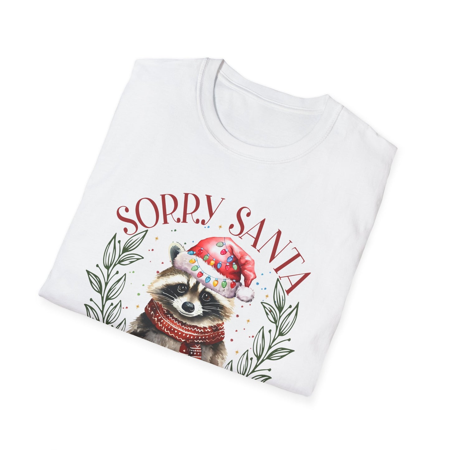 Sorry Santa I've Been Feral - Unisex Softstyle T-Shirt