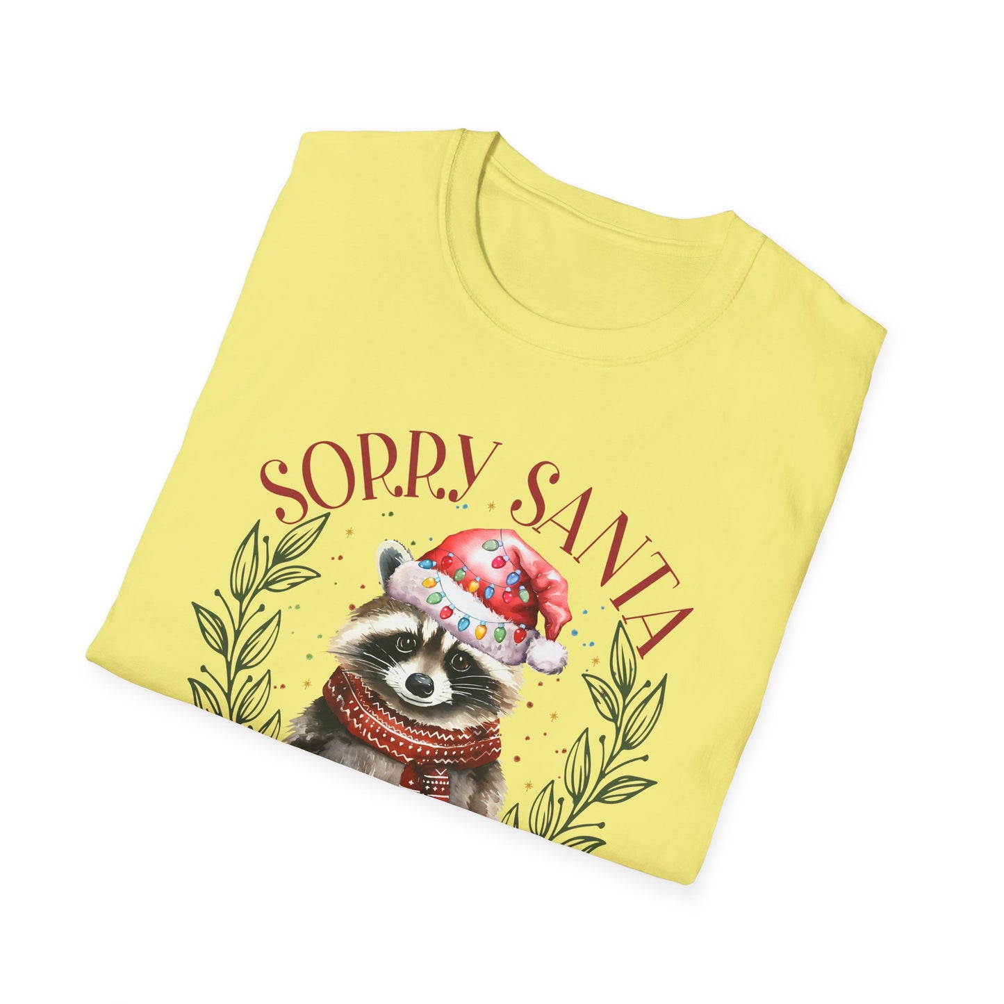 Sorry Santa I've Been Feral - Unisex Softstyle T-Shirt