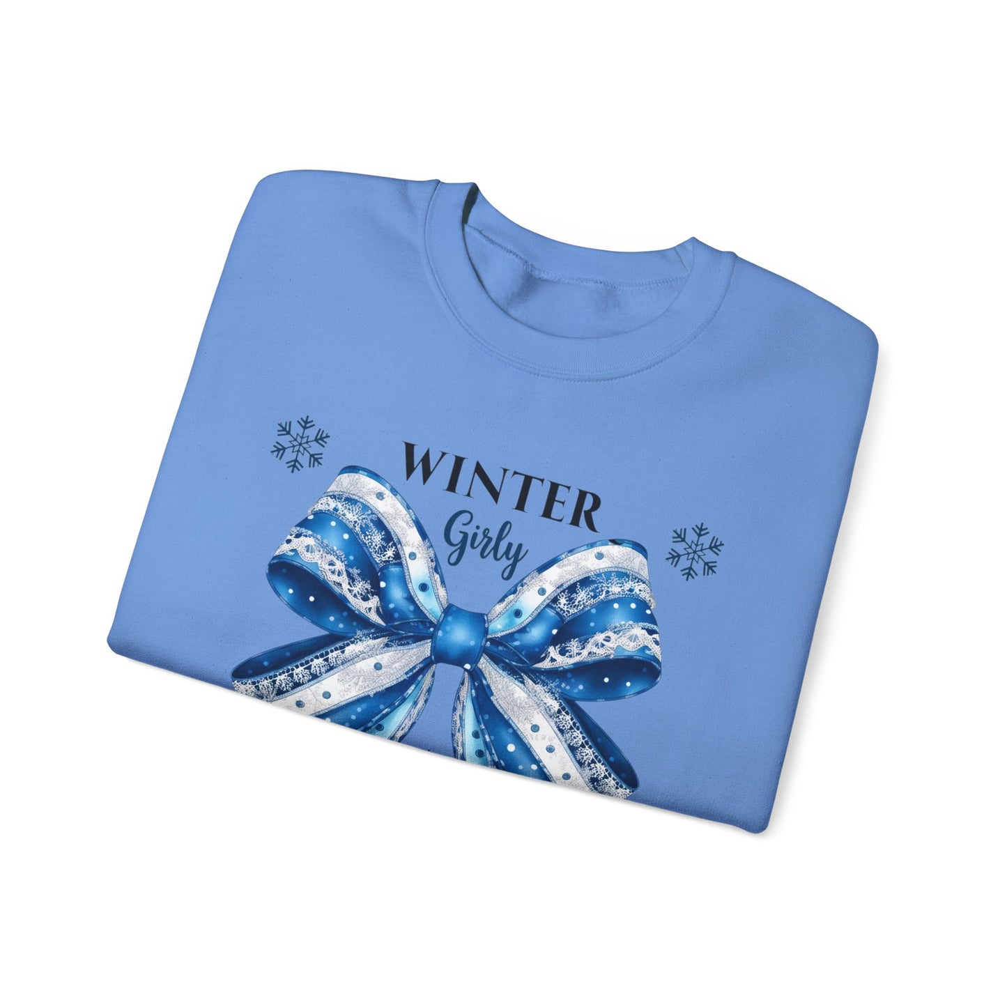 Winter Girly - Unisex Heavy Blend™ Crewneck Sweatshirt