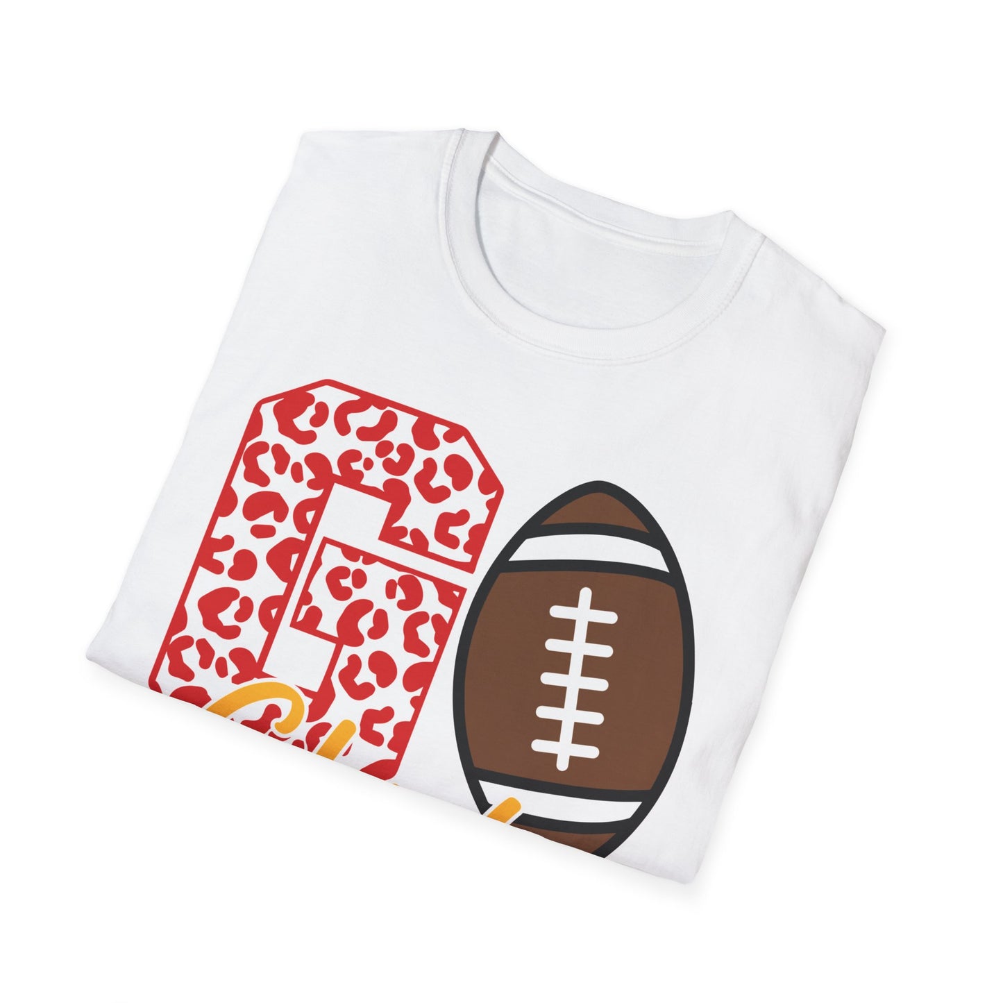 Go Chiefs Leopard - Unisex Softstyle T-Shirt