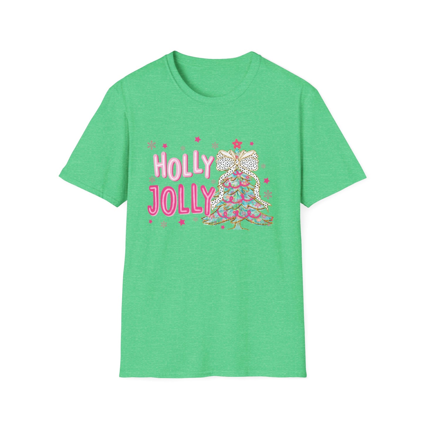 Holly Jolly - Unisex Softstyle T-Shirt