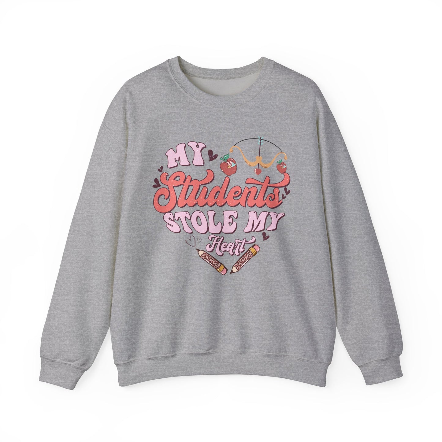 My Students Stole My Heart - Unisex Heavy Blend™ Crewneck Sweatshirt