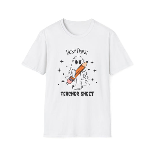 Teacher Sheet - Unisex Softstyle T-Shirt