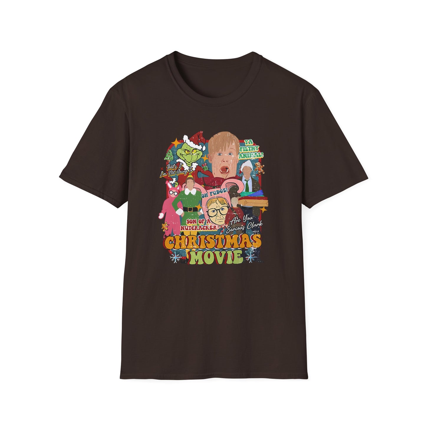 Christmas Movie - Unisex Softstyle T-Shirt