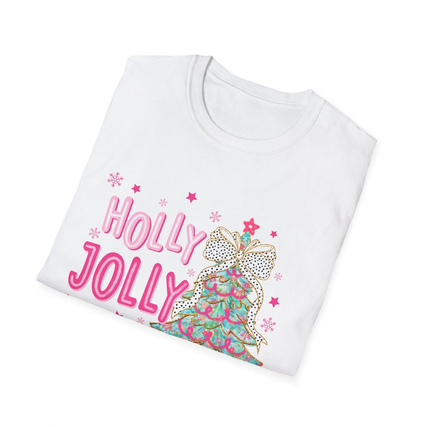 Holly Jolly - Unisex Softstyle T-Shirt