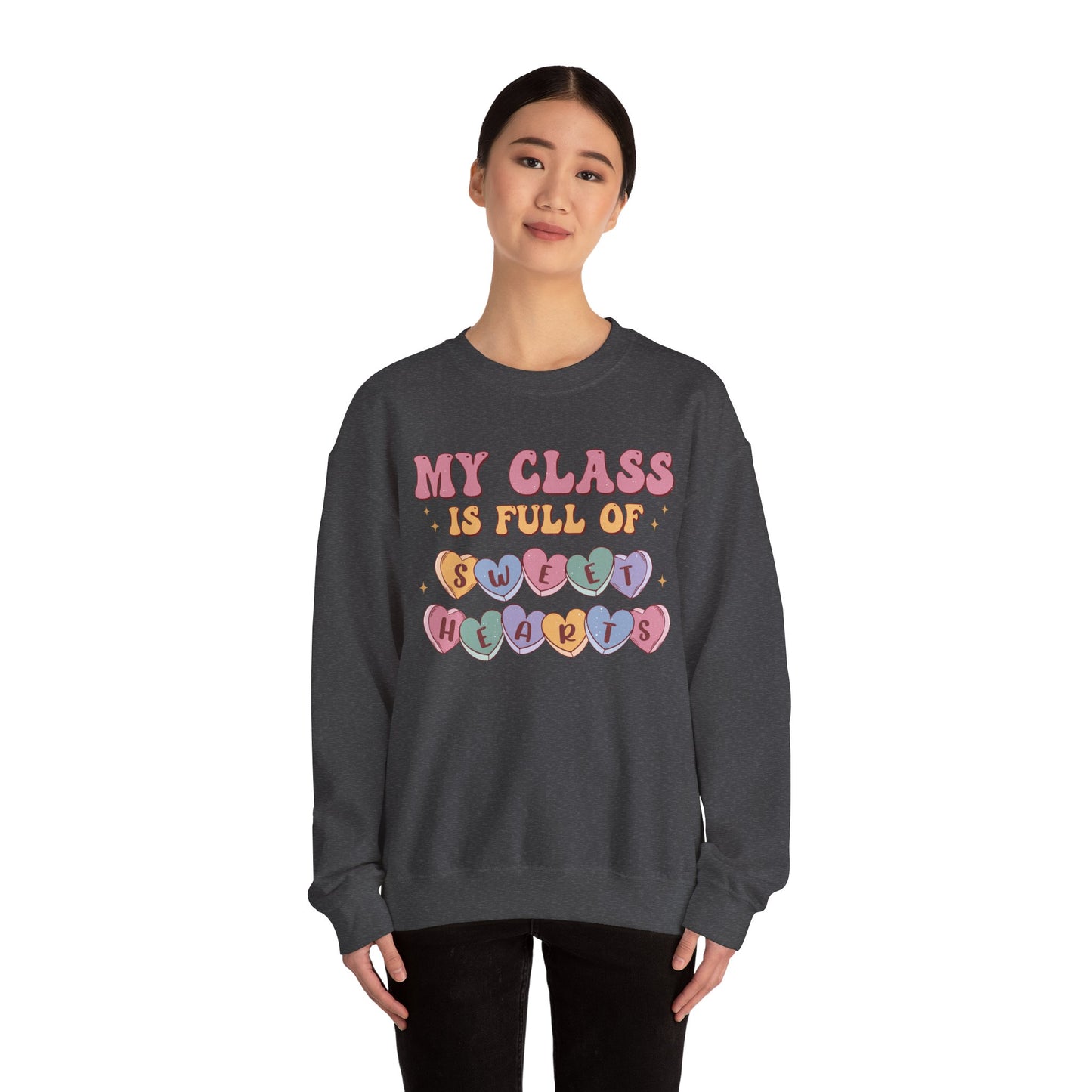 My Class is Full of Sweethearts - Unisex Heavy Blend™ Crewneck Sweatshirt