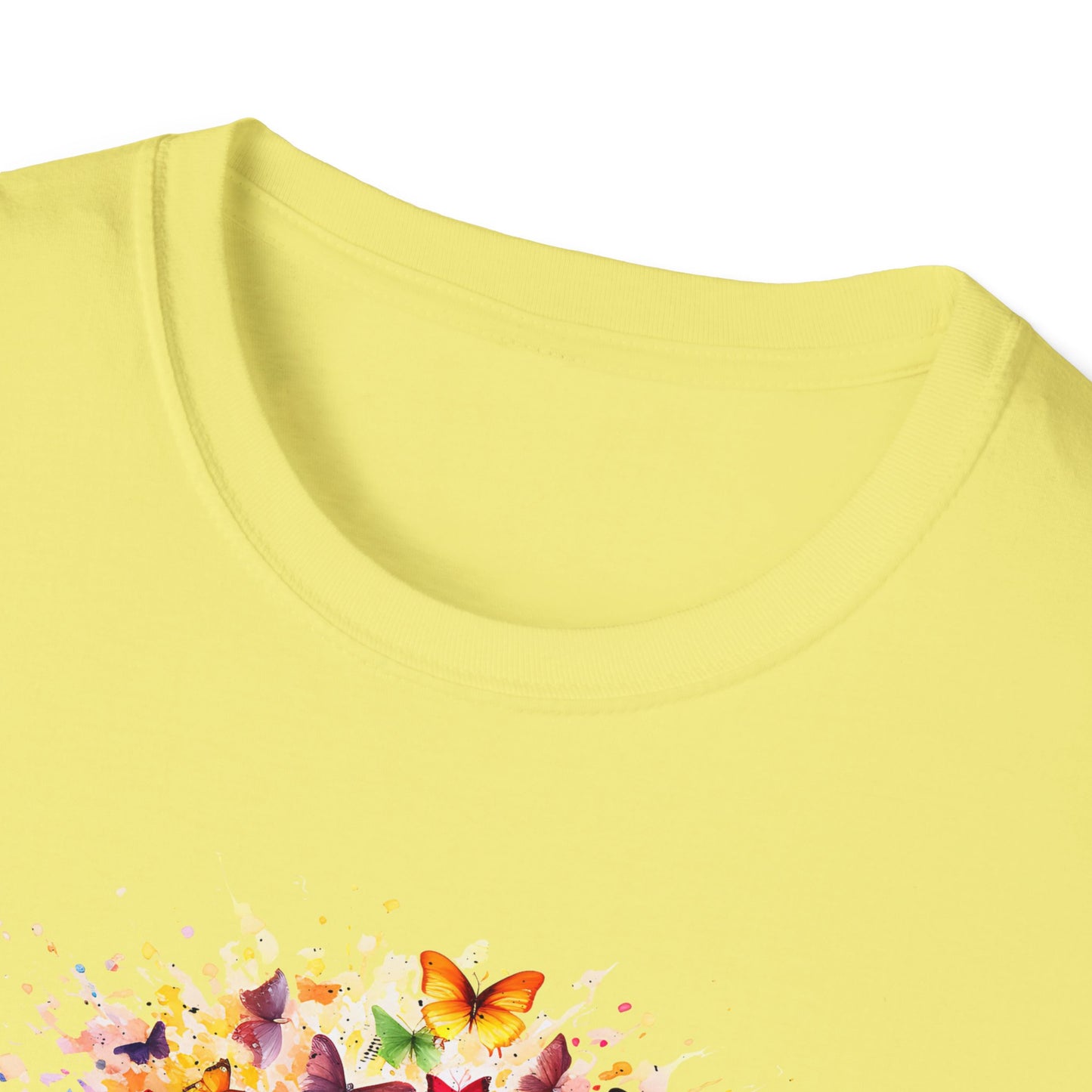 Let Go Butterflies - Unisex Softstyle T-Shirt