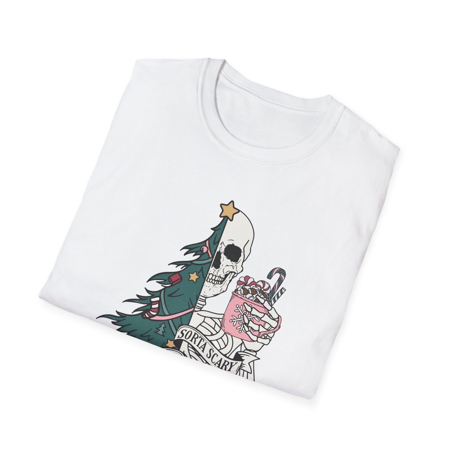 Sorta Merry Sorta Scary - Unisex Softstyle T-Shirt