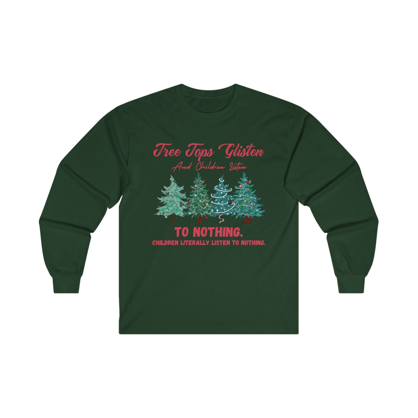 Treetops Glisten - Unisex Ultra Cotton Long Sleeve Tee