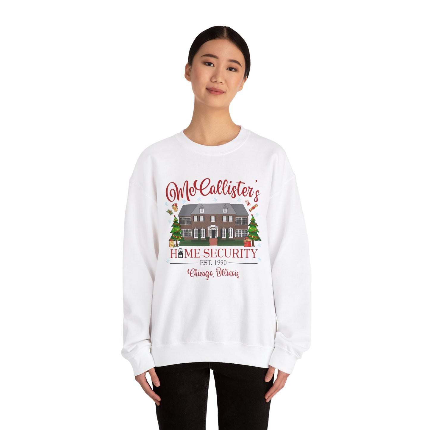 McCallister's Home Security - Unisex Heavy Blend™ Crewneck Sweatshirt