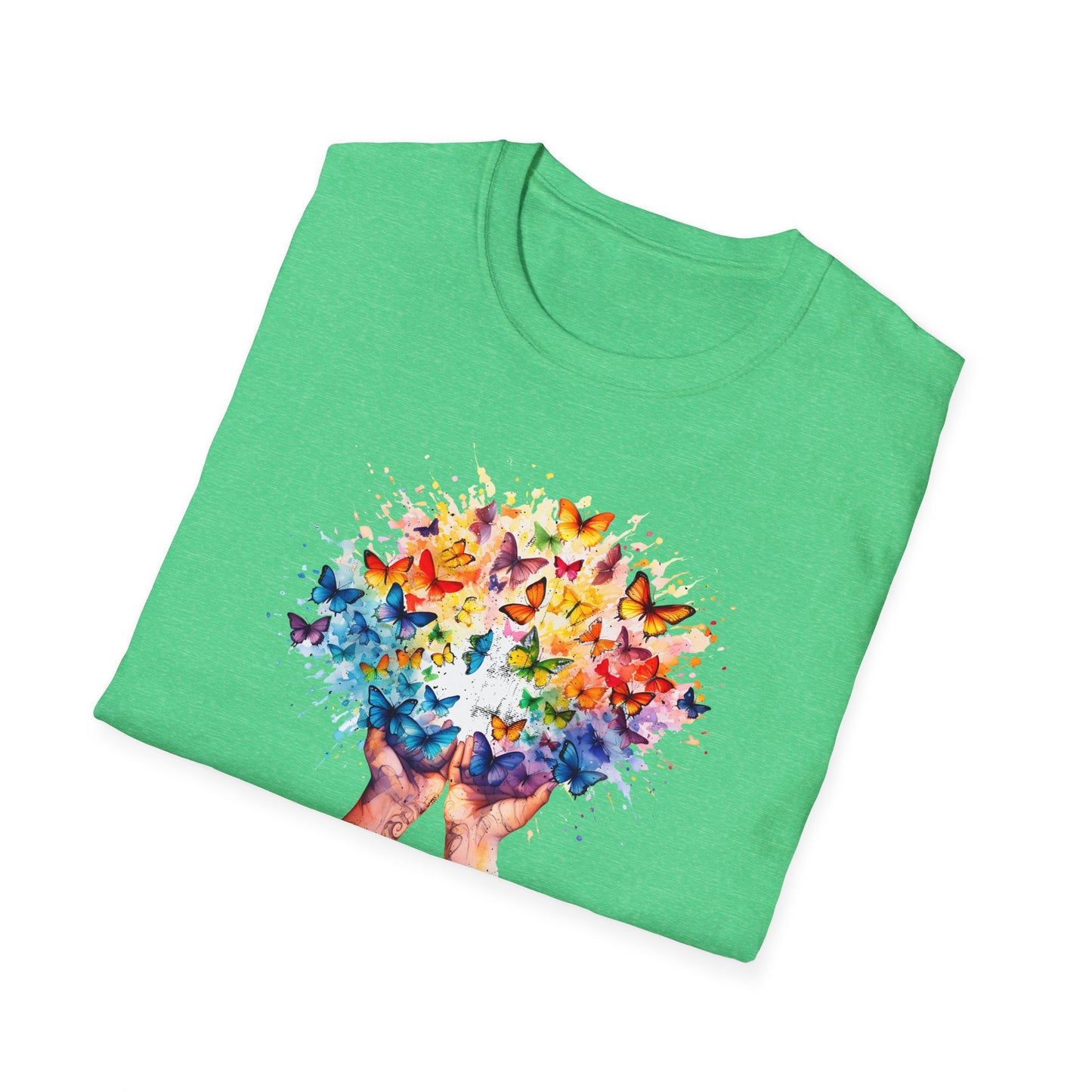 Let Go Butterflies - Unisex Softstyle T-Shirt