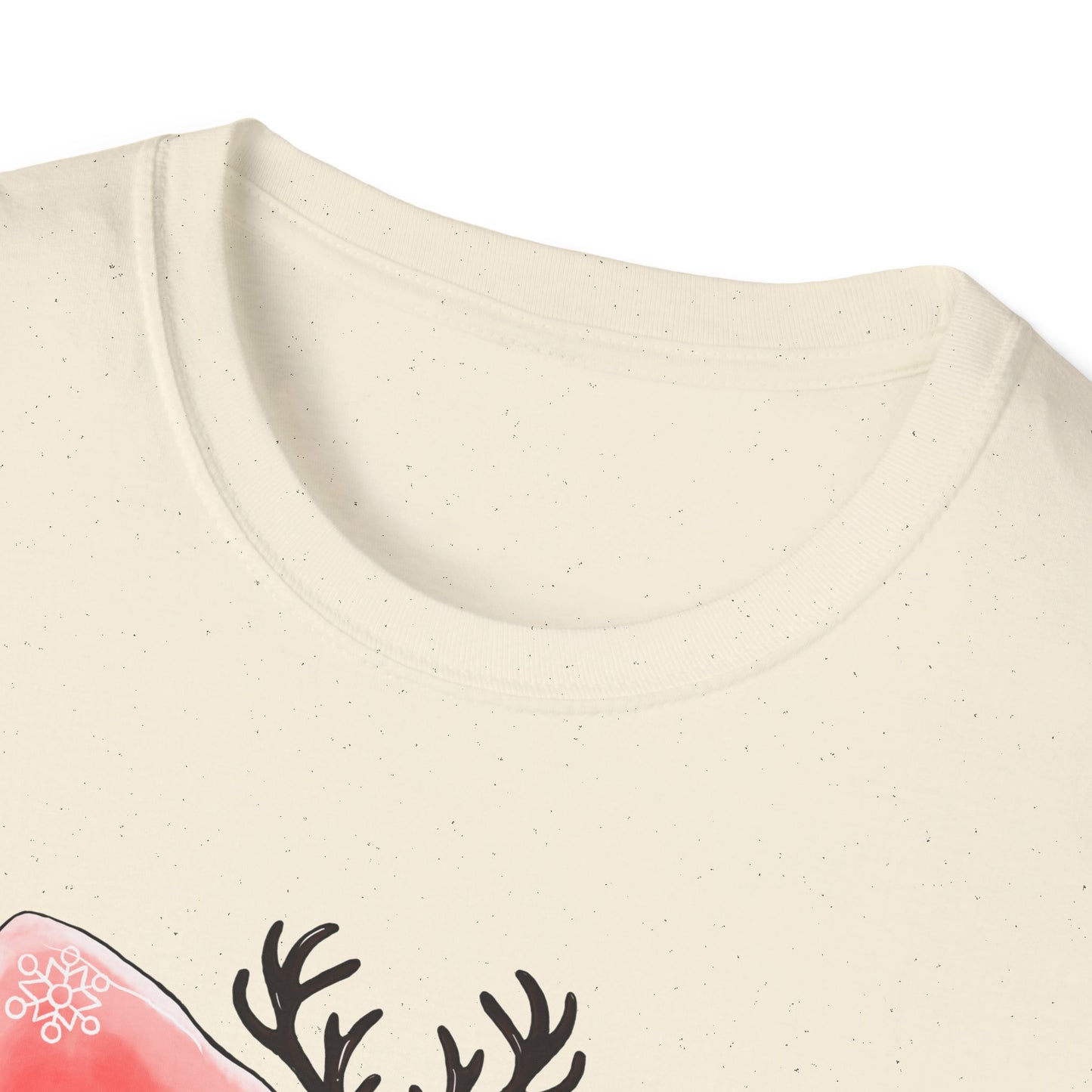 Christmas Cherry Coquette - Unisex Softstyle T-Shirt