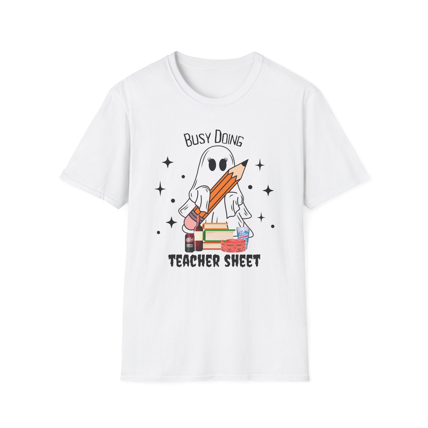 K & L's Teacher Sheet - Unisex Softstyle T-Shirt