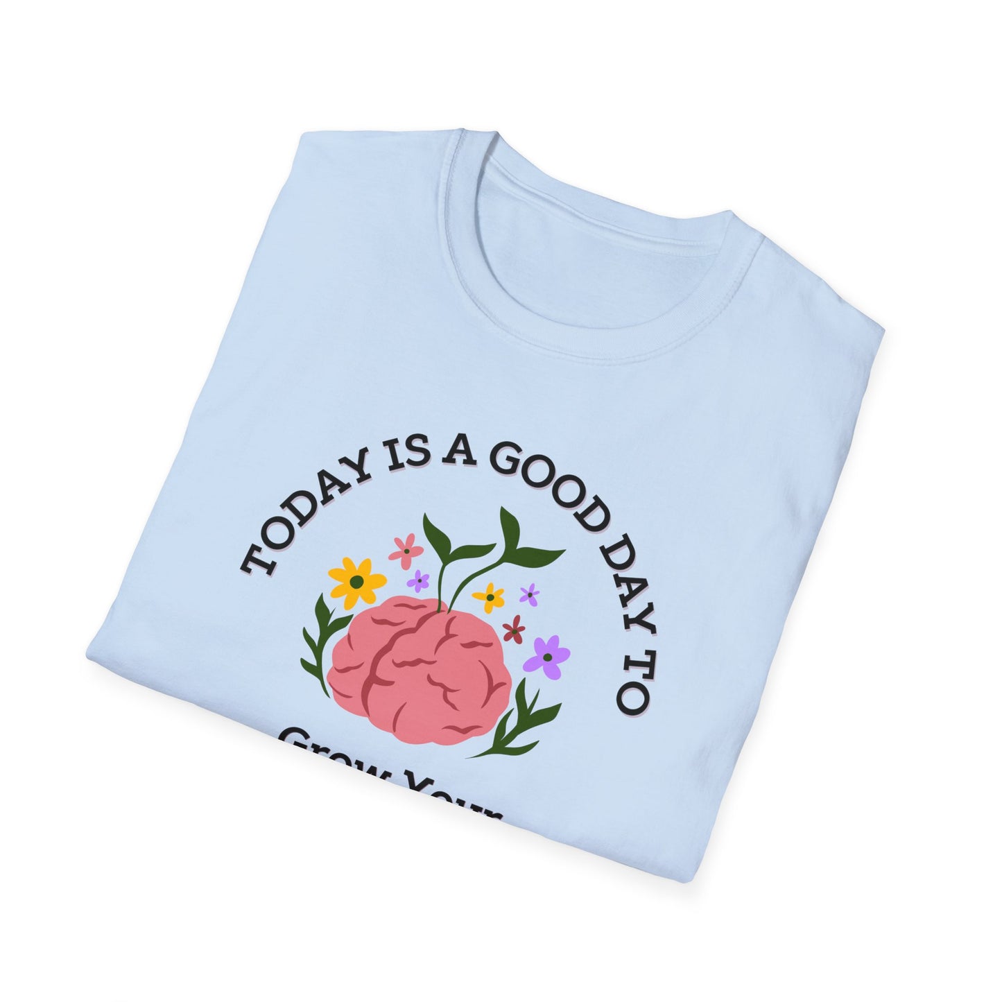 Grow Your Brain - Unisex Softstyle T-Shirt