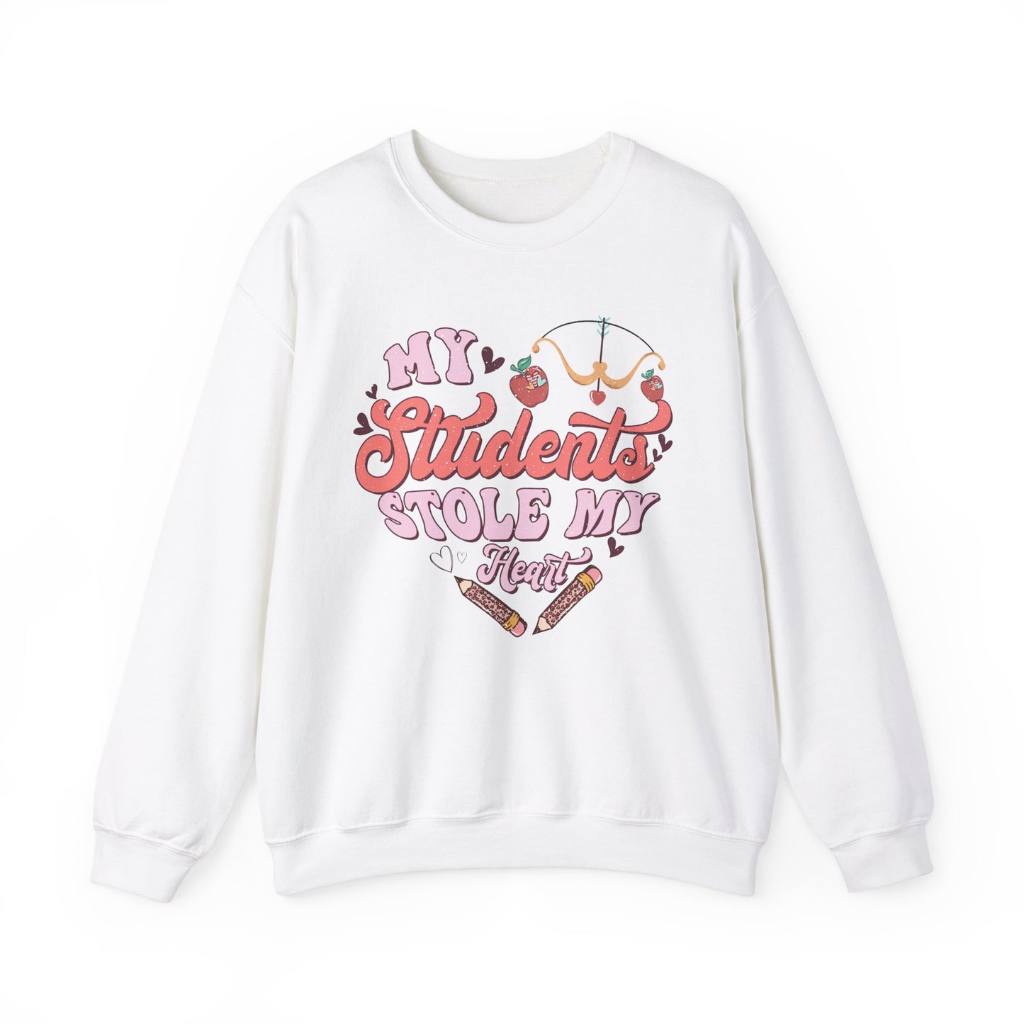 My Students Stole My Heart - Unisex Heavy Blend™ Crewneck Sweatshirt