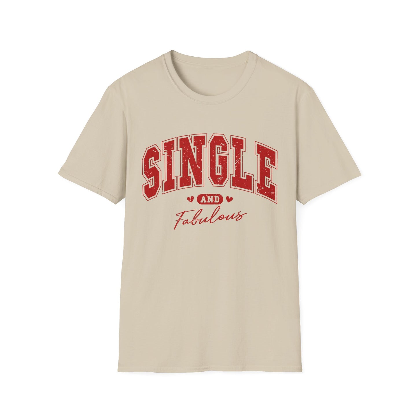Single & Fabulous - Unisex Softstyle T-Shirt