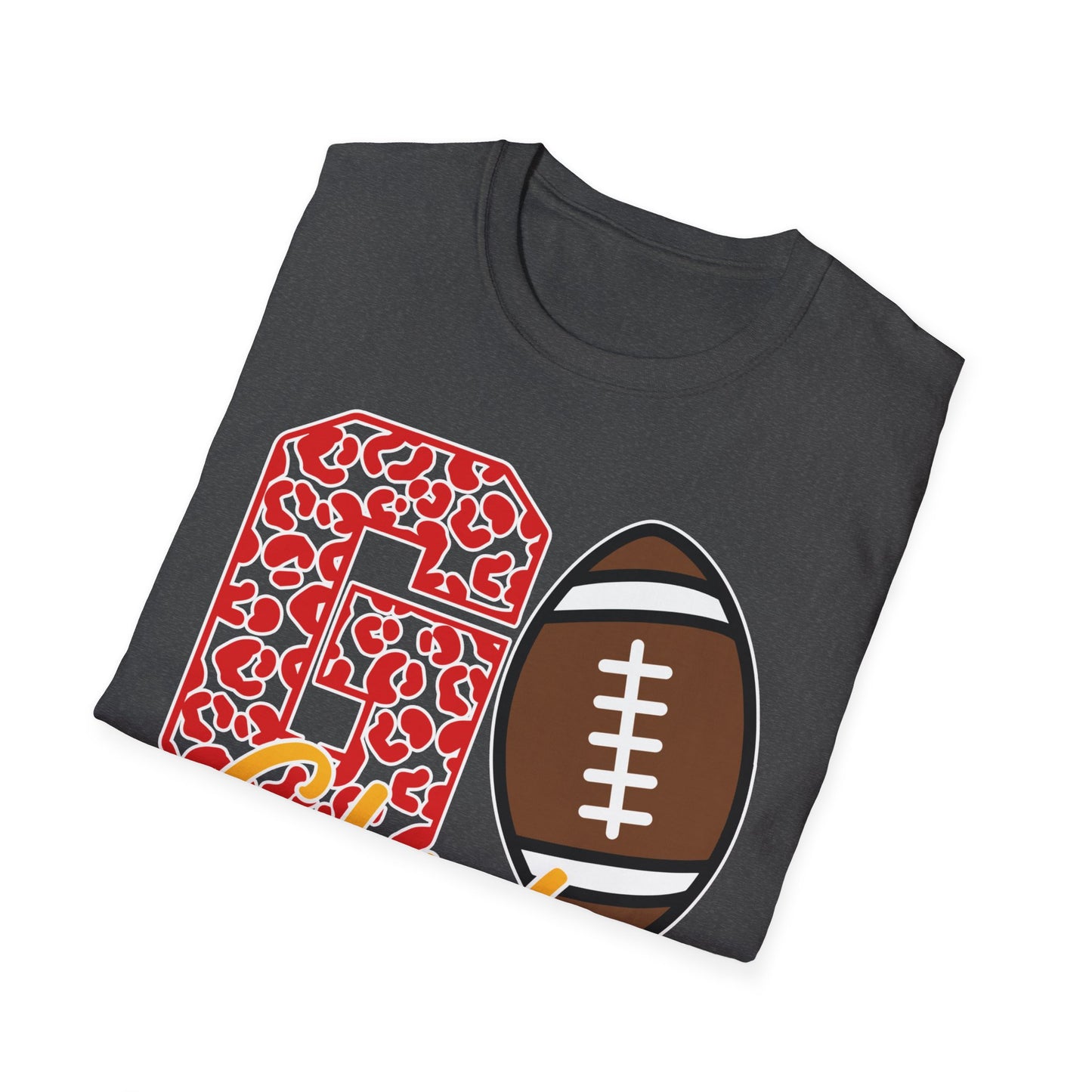Go Chiefs Leopard - Unisex Softstyle T-Shirt