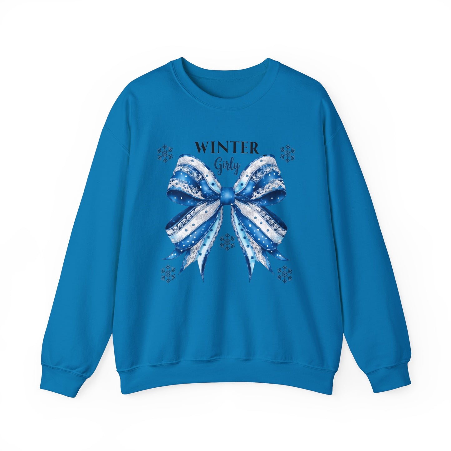 Winter Girly - Unisex Heavy Blend™ Crewneck Sweatshirt