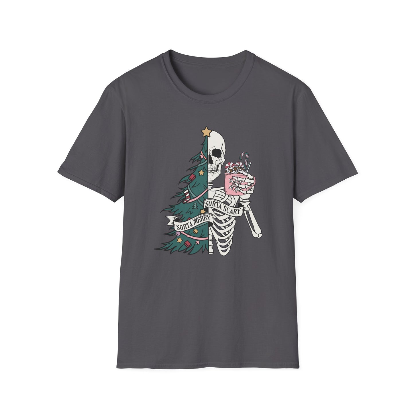 Sorta Merry Sorta Scary - Unisex Softstyle T-Shirt