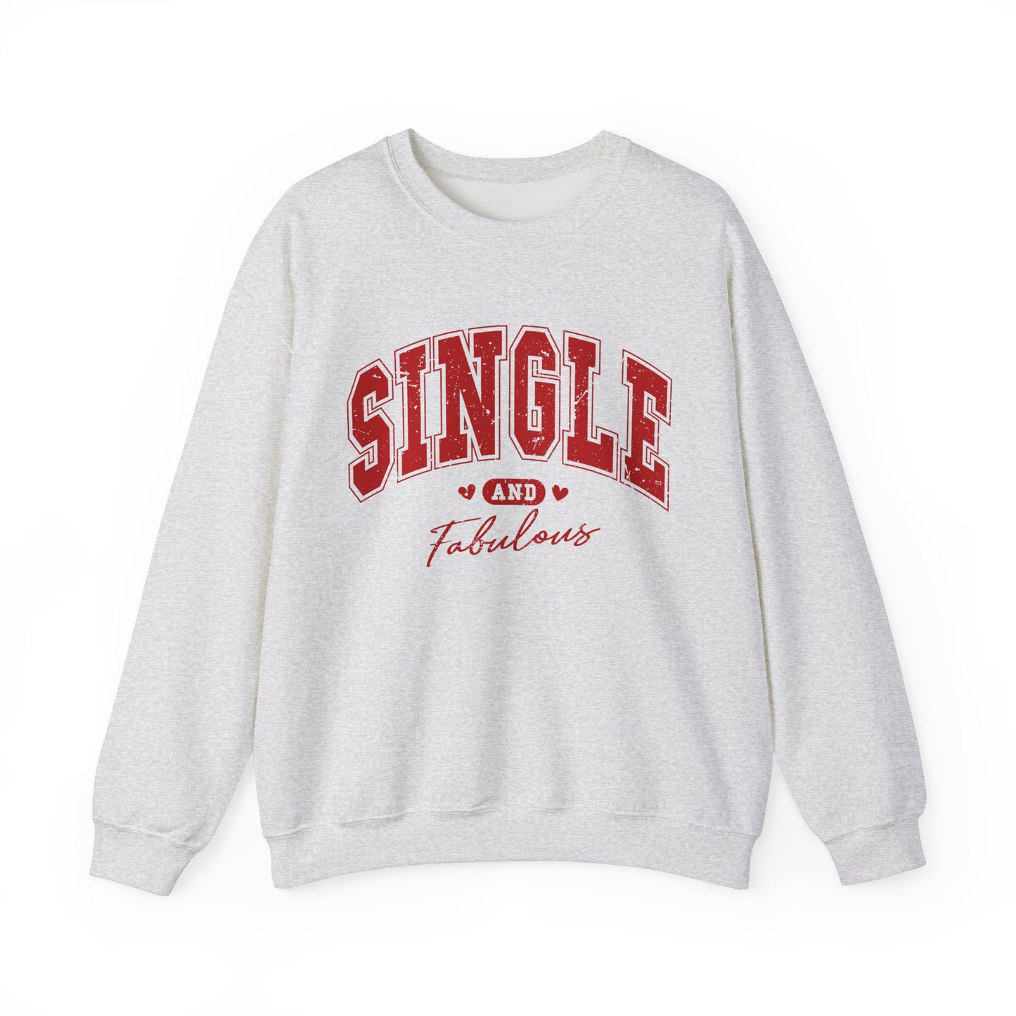 Single and Fabulous - Unisex Heavy Blend™ Crewneck Sweatshirt