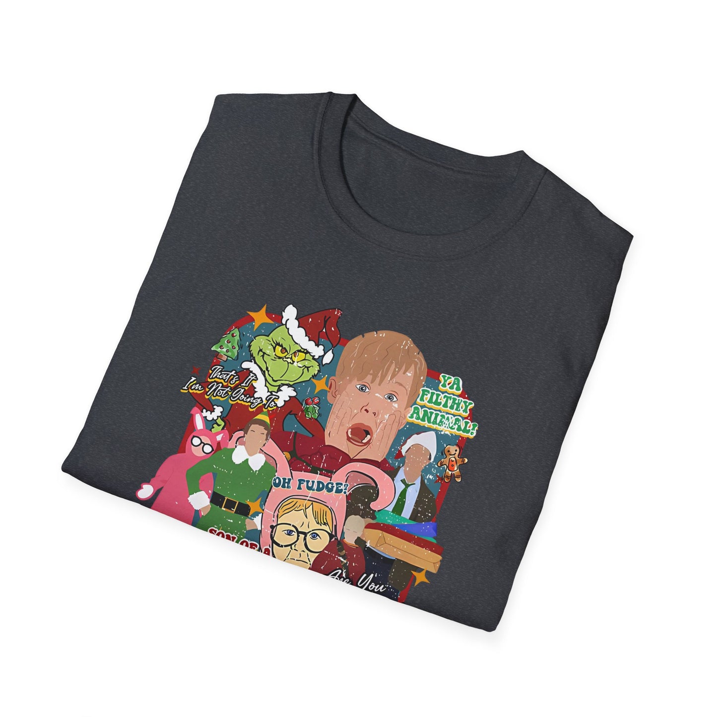 Christmas Movie - Unisex Softstyle T-Shirt