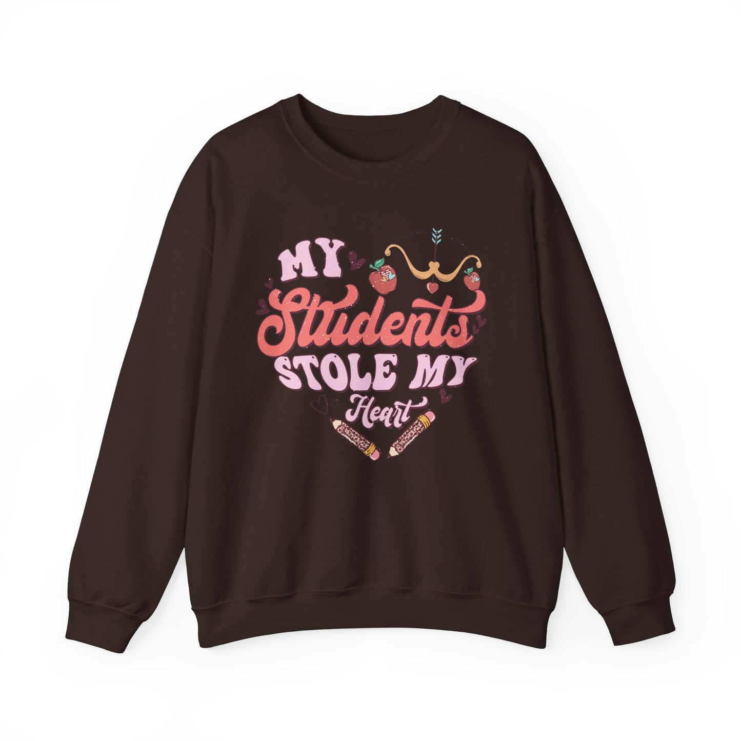 My Students Stole My Heart - Unisex Heavy Blend™ Crewneck Sweatshirt