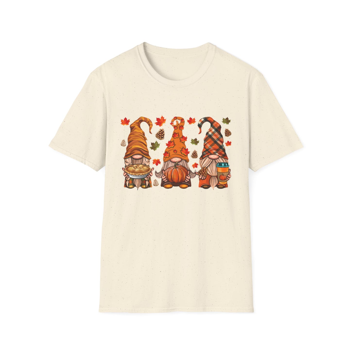 Thanksgiving Gnomes - Unisex Softstyle T-Shirt