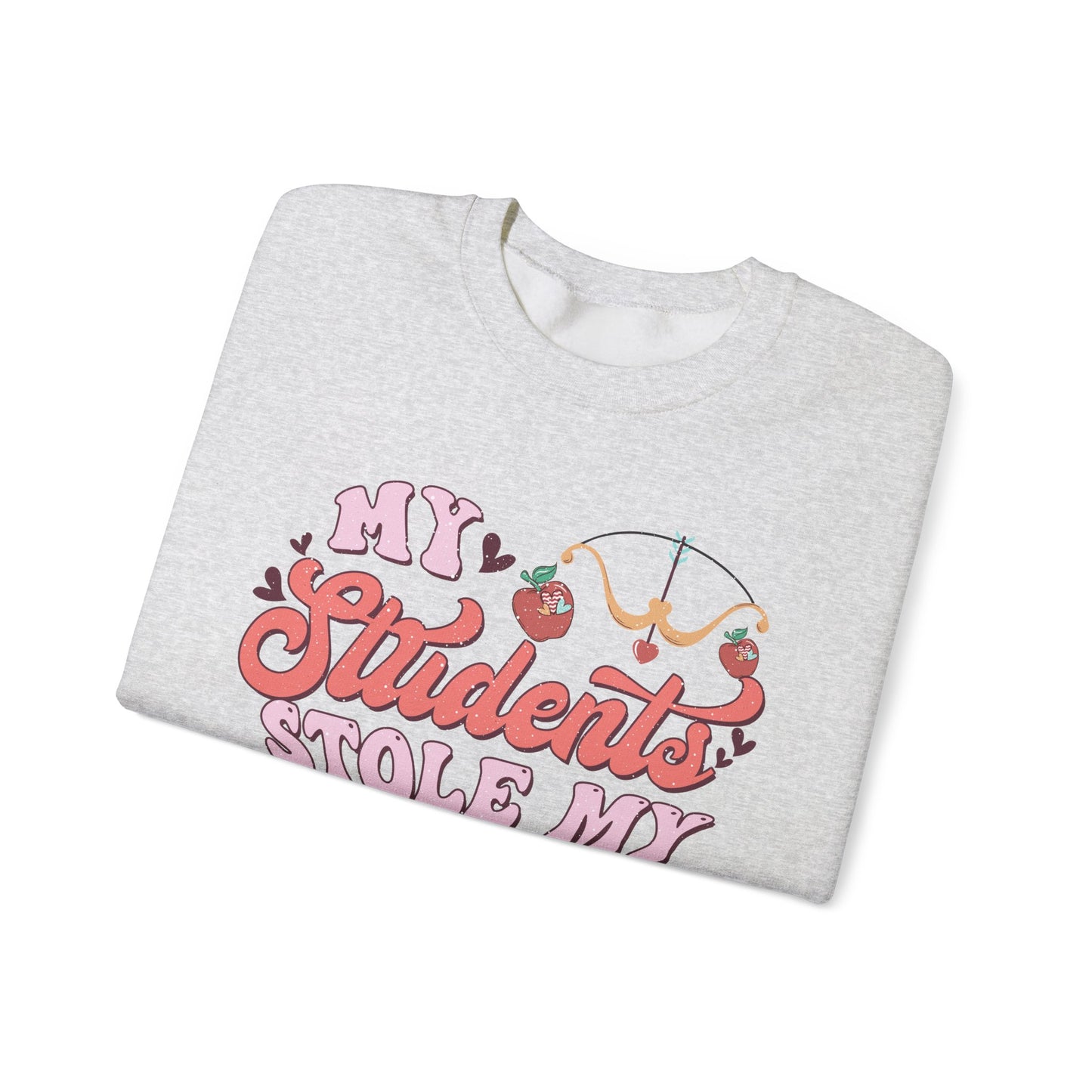 My Students Stole My Heart - Unisex Heavy Blend™ Crewneck Sweatshirt