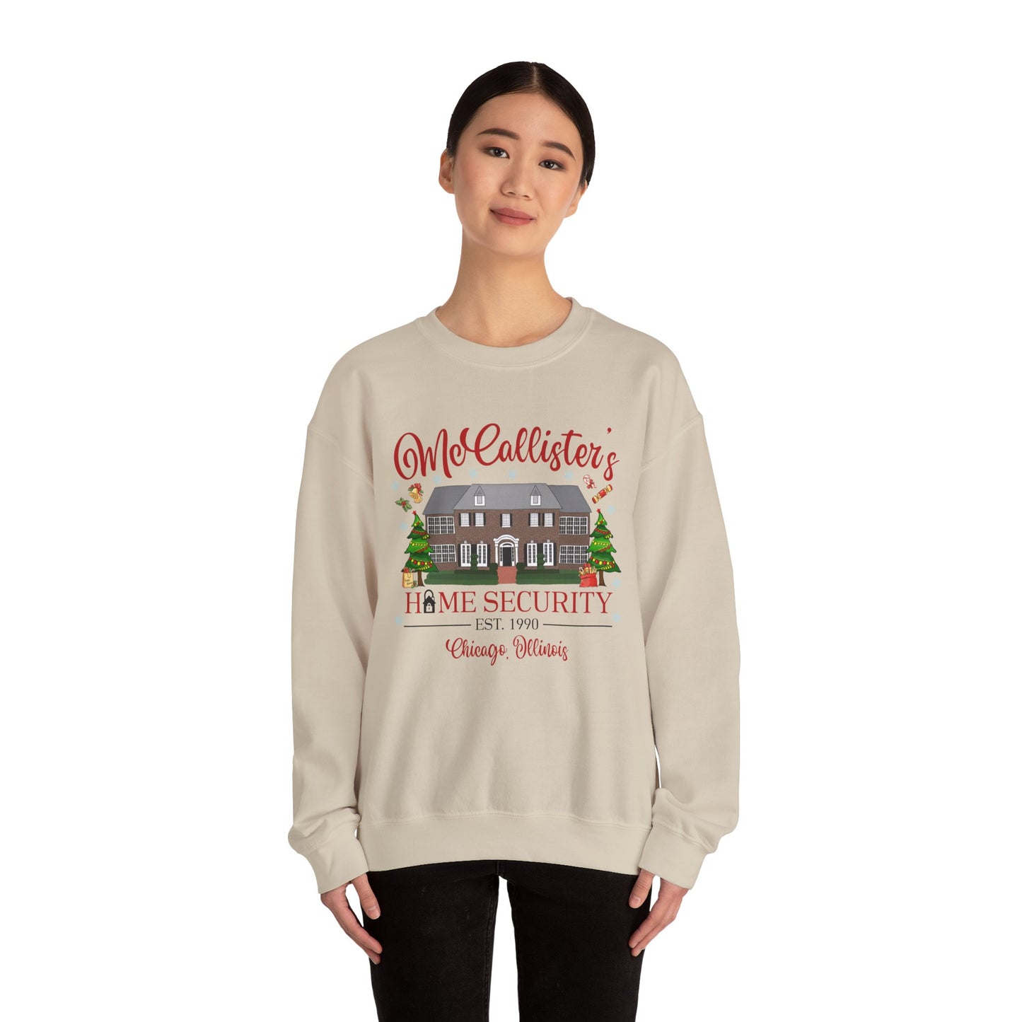 McCallister's Home Security - Unisex Heavy Blend™ Crewneck Sweatshirt