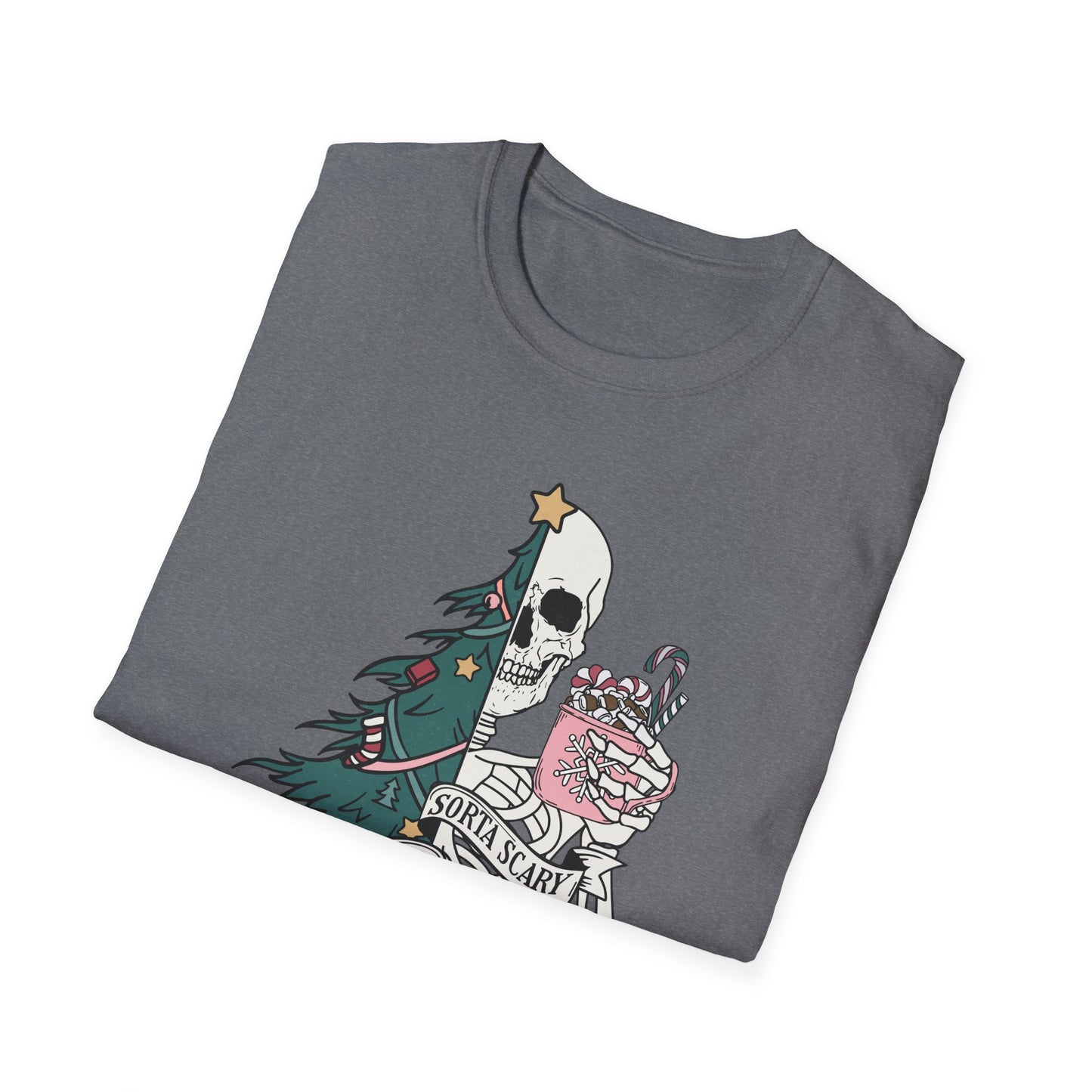 Sorta Merry Sorta Scary - Unisex Softstyle T-Shirt