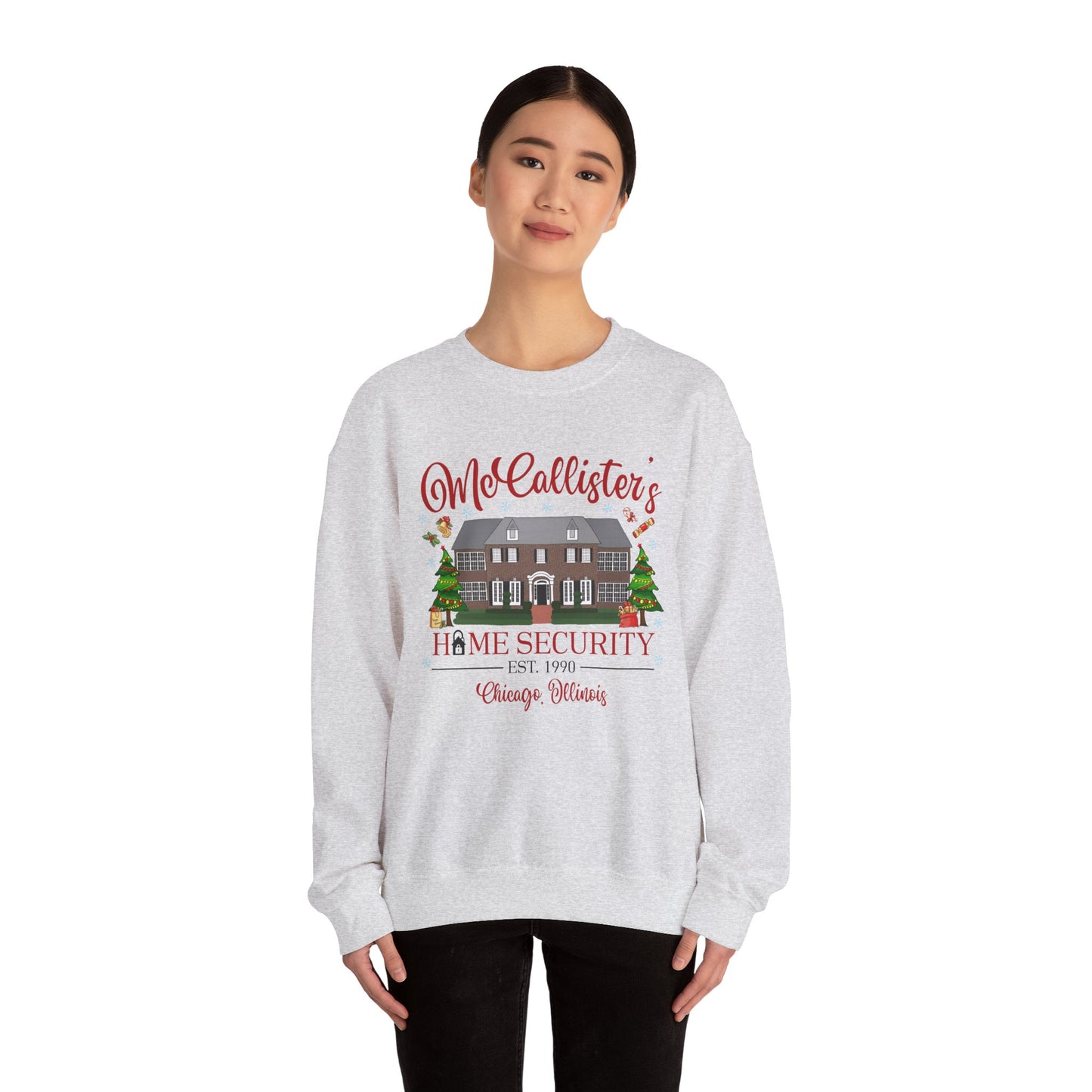 McCallister's Home Security - Unisex Heavy Blend™ Crewneck Sweatshirt