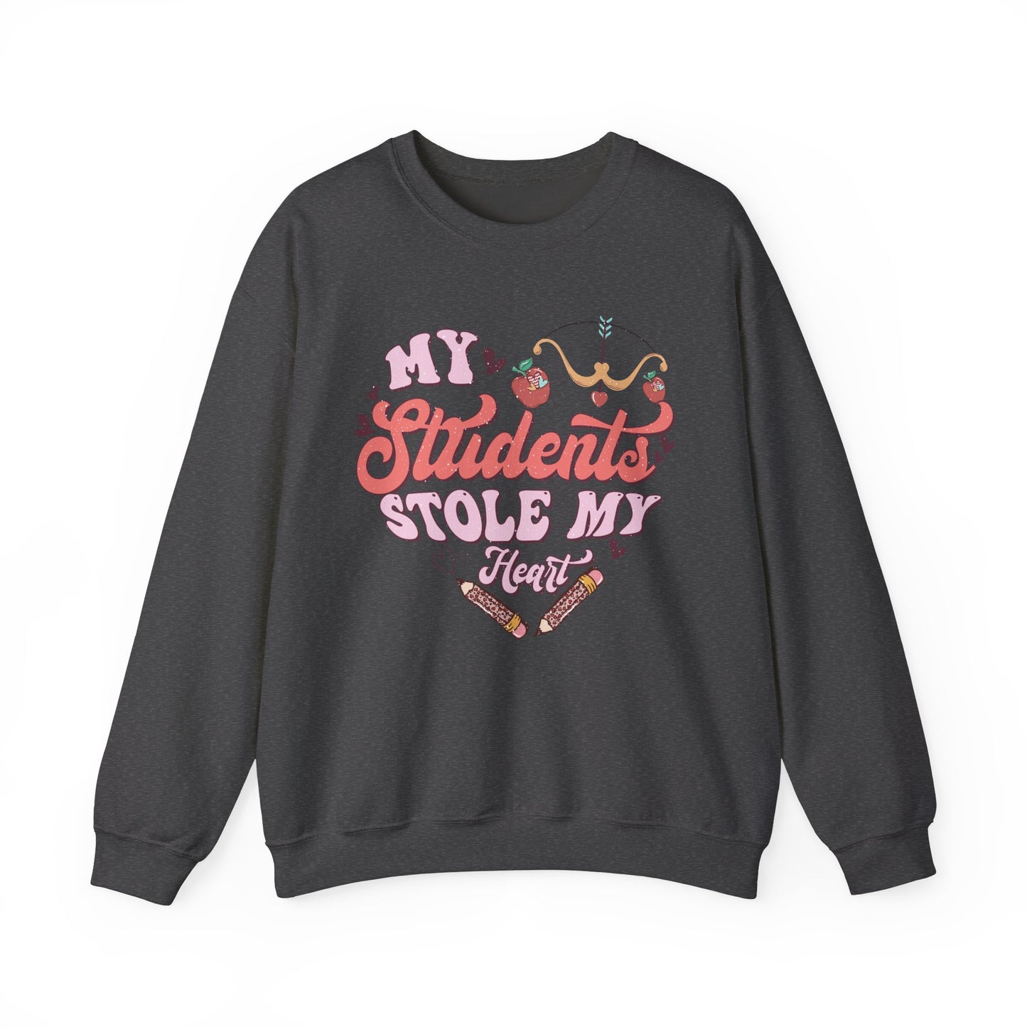 My Students Stole My Heart - Unisex Heavy Blend™ Crewneck Sweatshirt