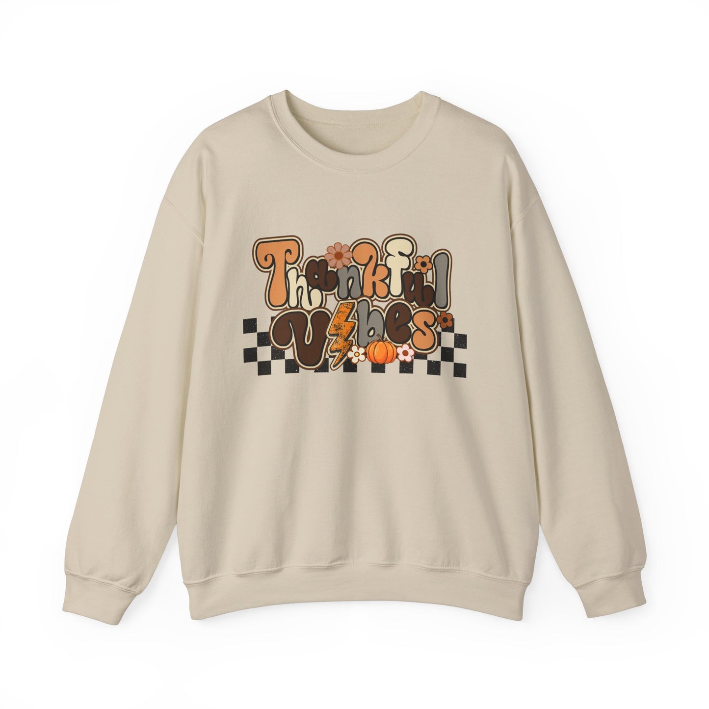 Thankful Vibes - Unisex Heavy Blend™ Crewneck Sweatshirt