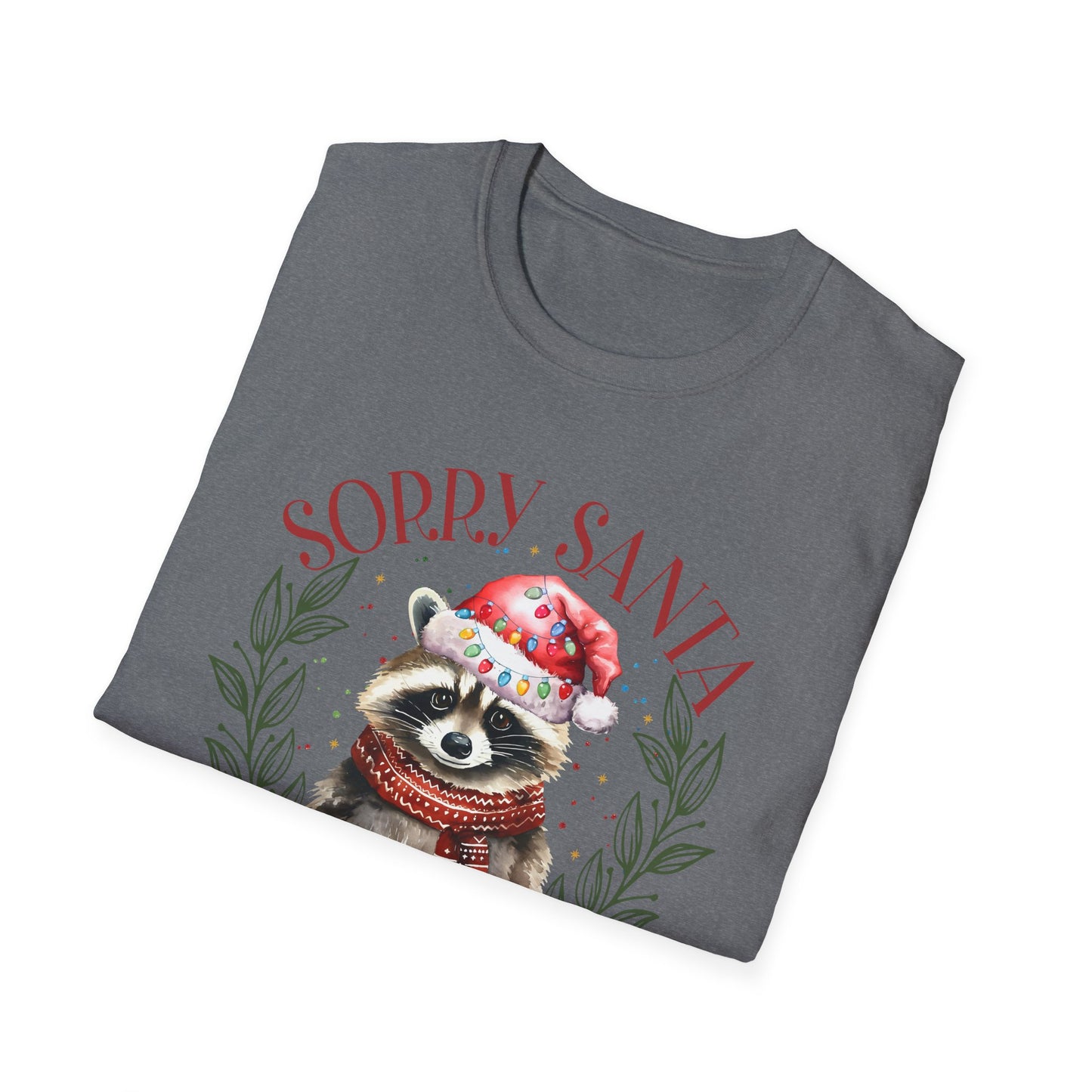 Sorry Santa I've Been Feral - Unisex Softstyle T-Shirt