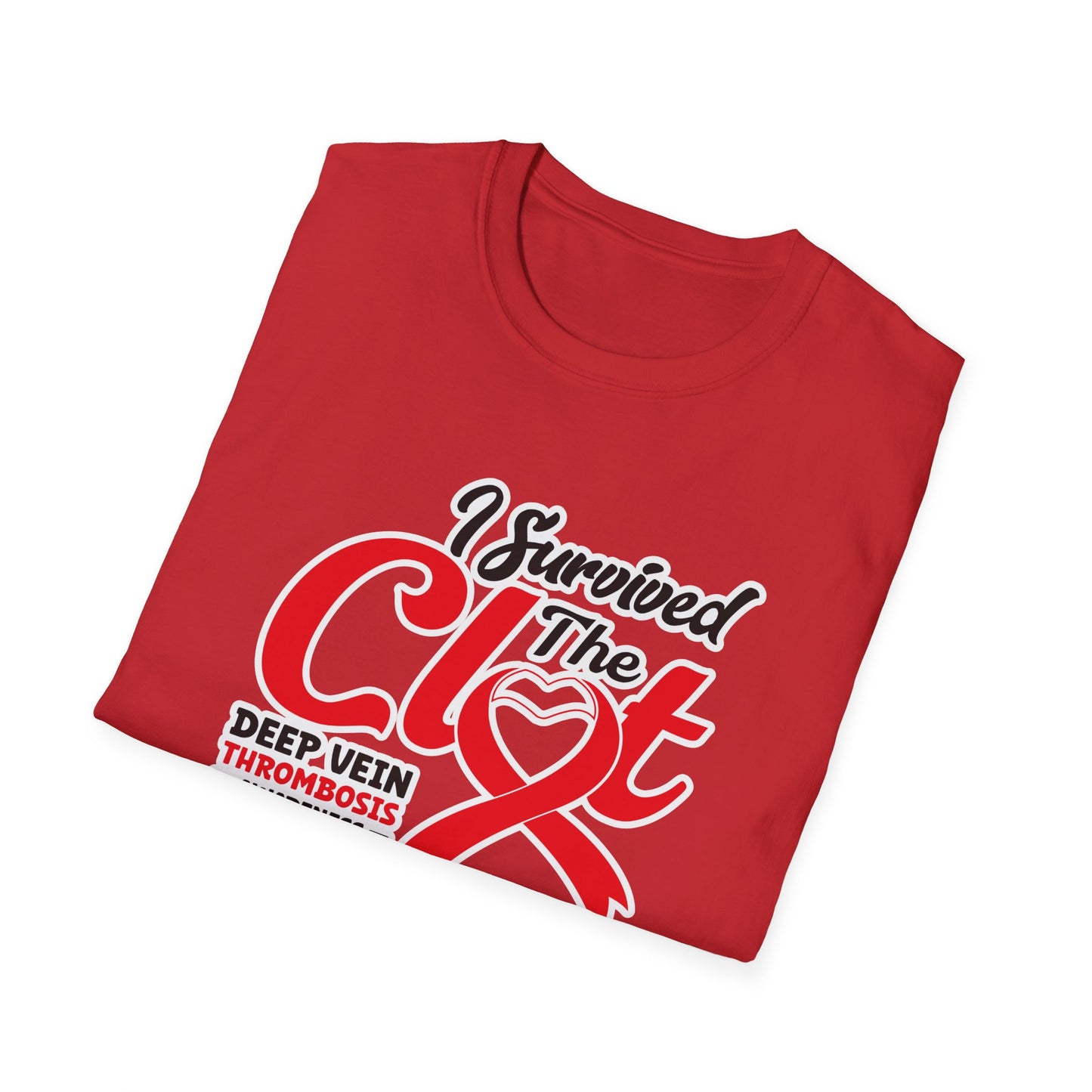 I Survived the Clot - Unisex Softstyle T-Shirt