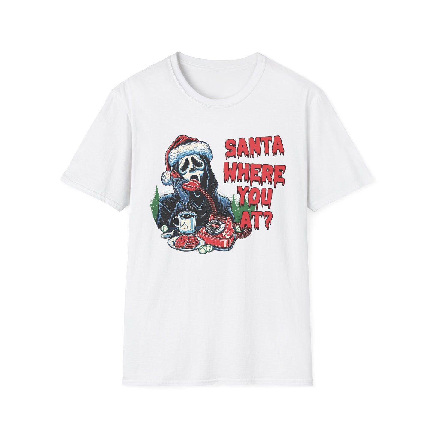 Santa Where You At? - Unisex Softstyle T-Shirt