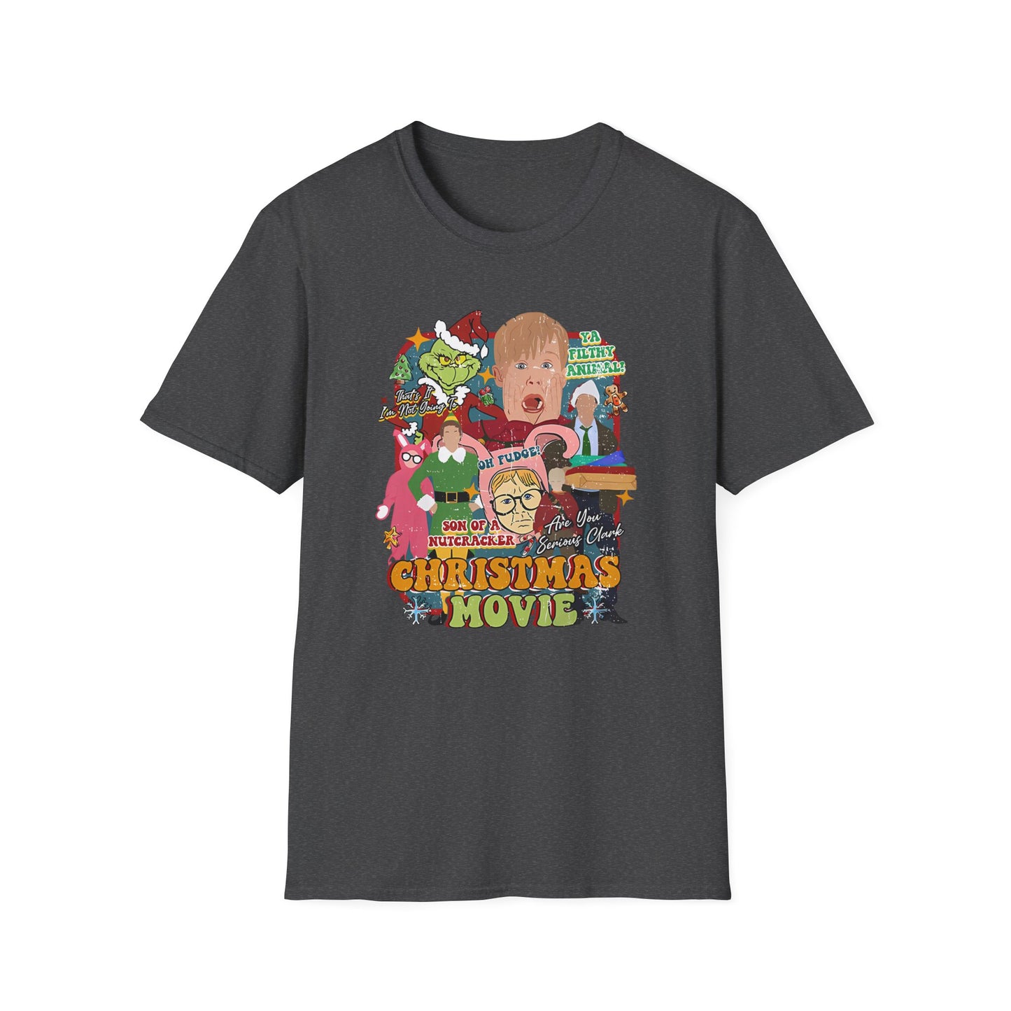 Christmas Movie - Unisex Softstyle T-Shirt