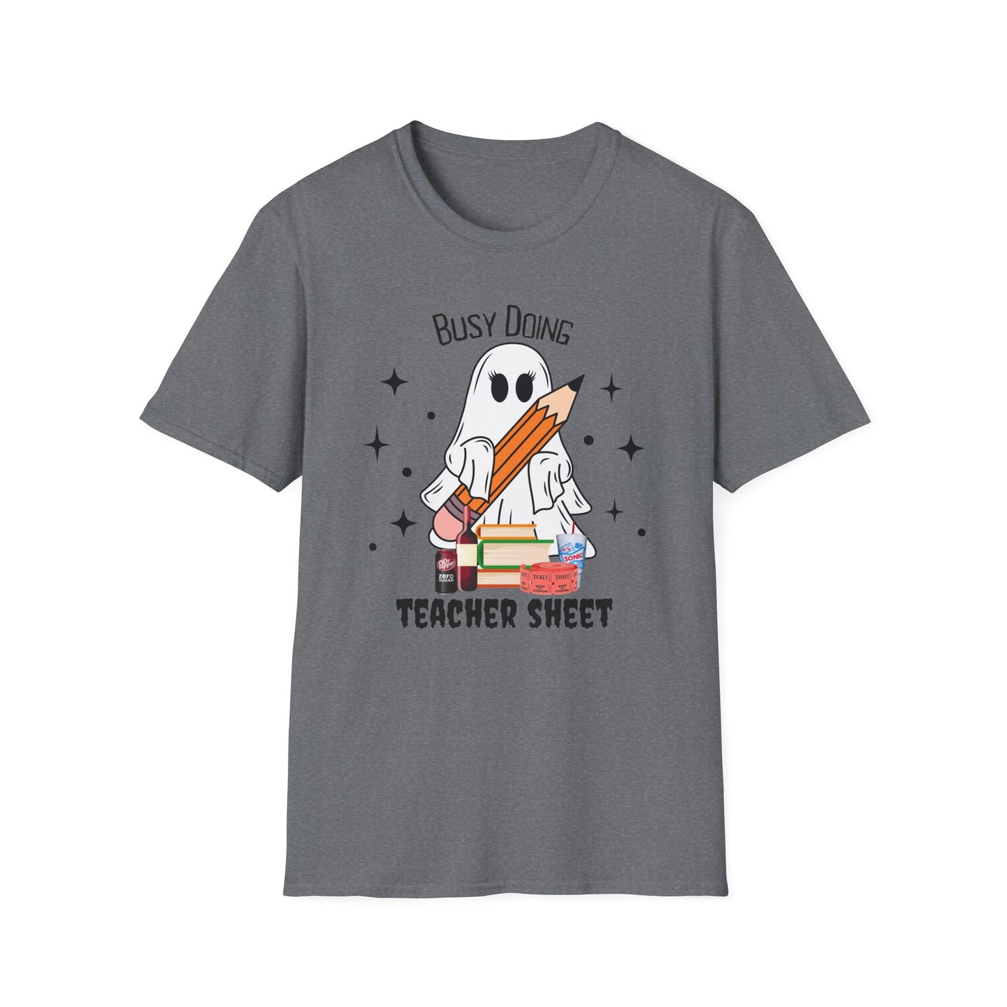 K & L's Teacher Sheet - Unisex Softstyle T-Shirt