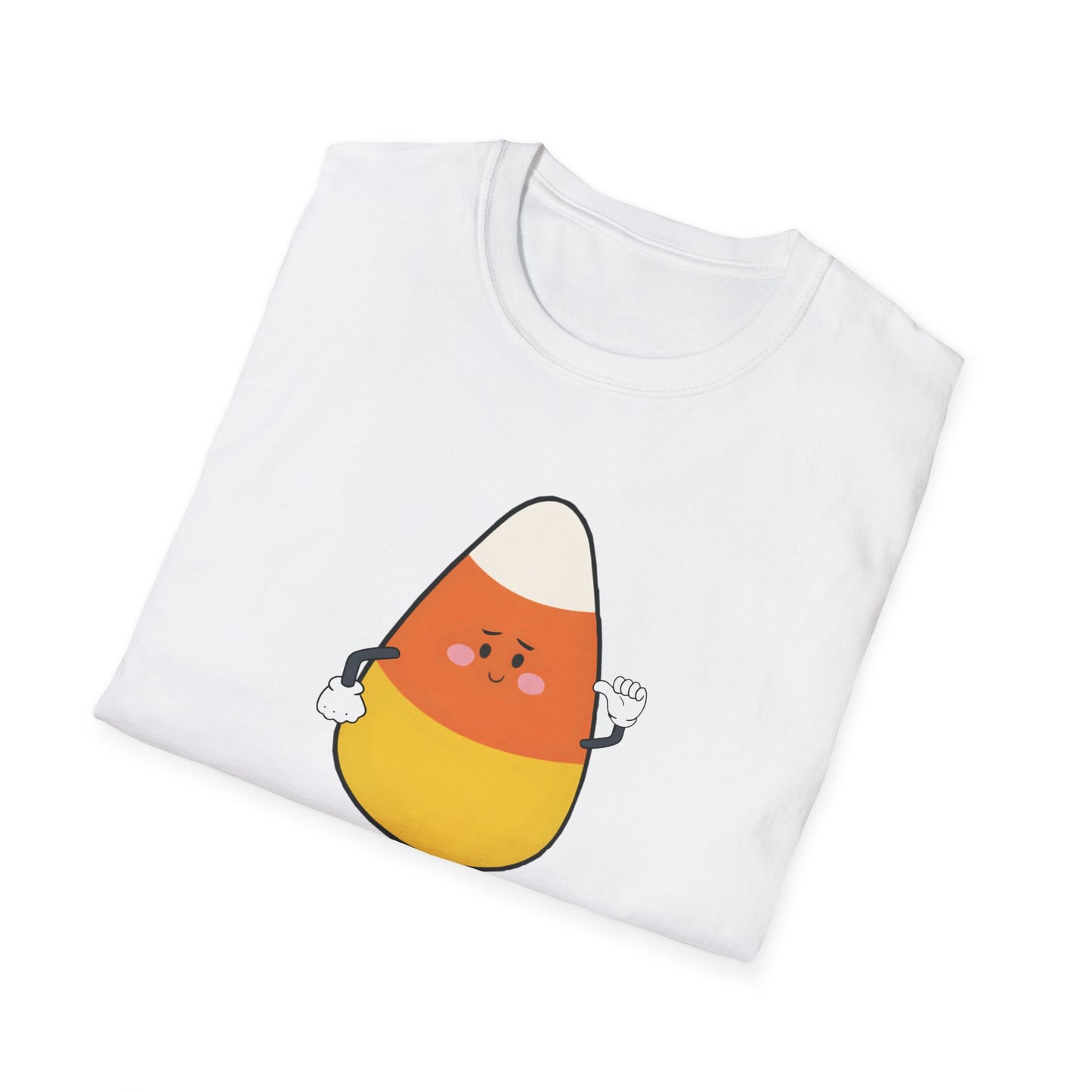 Candy Corn Positive Self Talk - Unisex Softstyle T-Shirt